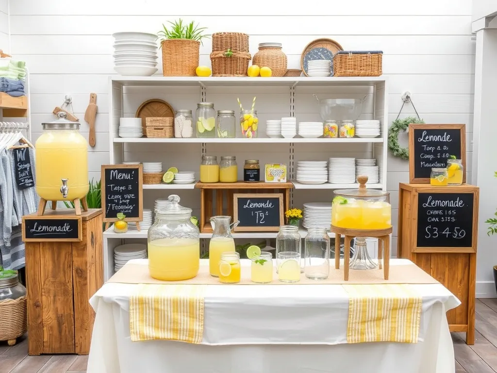 Collection of reusable glass and wood items